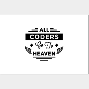 All Coders Go To Heaven Posters and Art